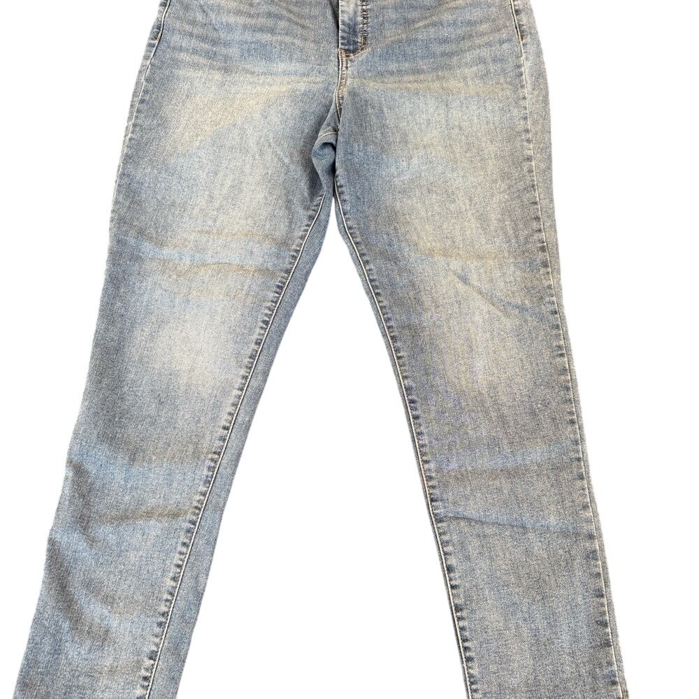 Jessica Simpson Womens Skinny Jeans Size 16 Light Wash High Rise Denim Pants